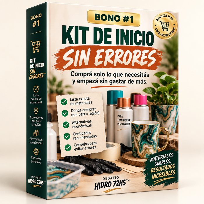 Portada del bono Kit de Inicio Sin Errores